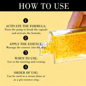 Suero de Retinol con Perlas de Aceite de Fórmula Nueva para el Rejuvenecimiento de la Piel, Antiarrugas, Iluminador, Esencia Facial - Product Image 4