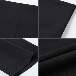 กางเกงขาสั้นเอวสูงสำหรับผู้หญิงสำหรับเล่นฟิตเนสเล่นโยคะฟิตเนสเล่นกีฬาออกแบบโลโก้ได้ตามต้องการ - Product Image 2