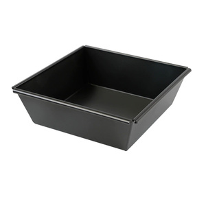Plat à pizza carré en aluminium antiadhésif double face de 1,5 mm, 9 pouces, 250x250 mm, <span class=keywords><strong>plaque</strong></span> à pizza - Product Image 3