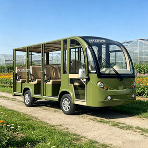 Navette électrique à grande capacité pour 12 à 20 passagers, pour le transport en gare de jardin, avec fonctionnement continu à longue portée - Product Image 1