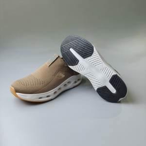 Zapatos Minimalistas de Punto con Cordones, Punta Abierta, Aumento de Altura, Transpirables, Acolchados, Fáciles de Poner y Quitar, Ligeros e Informales - Product Image 4