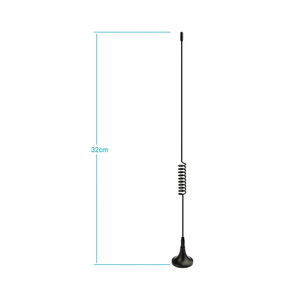 Wavelink Tùy Chỉnh 320Mm Ham Đài Phát Thanh Di Động Đài Phát Thanh Máy Quét Từ Whip <span class=keywords><strong>Antenna</strong></span> <span class=keywords><strong>VHF</strong></span> <span class=keywords><strong>UHF</strong></span> Ăng Ten Với BNC Nam - Product Image 3