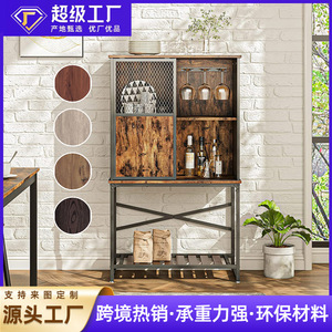 Cross-border best-selling wine racks, living room furniture storage racks, bookshelves, cabinets, <b>tabletop</b> shelves, and tiered - Product Image 5