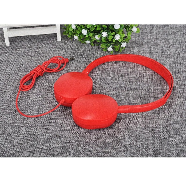 Factory Cheap Price Stereo Earphones Wired Earphone Headband Earbud 3.5mm Stereo Wire Headset Custom Logo Earphone Headphone