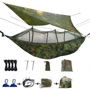 Mosquitera al aire libre Sombra Viaje Columpio de aire <span class=keywords><strong>Bosque</strong></span> Árbol Jardín Senderismo Vacaciones Picnic Camping Dosel <span class=keywords><strong>Hamaca</strong></span> - Product Image 2