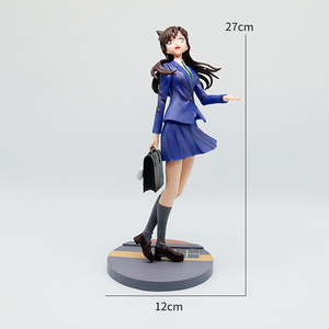Figura de 27 cm del Detective Conan con Uniforme Escolar, Mouri <span class=keywords><strong>Ran</strong></span>, Figura de PVC, Anime, Juguetes para Niños, Regalos - Product Image 1