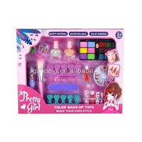 Ensemble de jeu populaire pour filles Kit de maquillage à la mode Princesse Dress up Toy Beauty Set