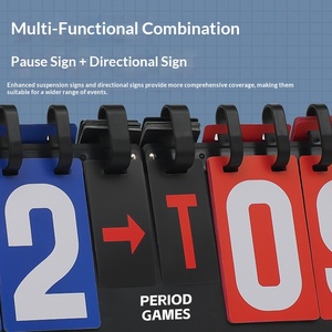 Tableau <span class=keywords><strong>de</strong></span> score portable ABS pour basketball, <span class=keywords><strong>tennis</strong></span> <span class=keywords><strong>de</strong></span> <span class=keywords><strong>table</strong></span> et multisports avec fonction <span class=keywords><strong>de</strong></span> comptage des points - Product Image 4