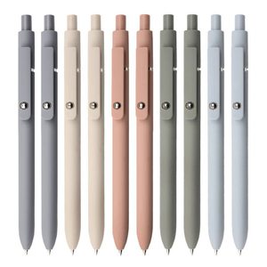 5 pièces stylos Gel à encre noire japonaise haut de gamme 0.5mm pointe fine écriture lisse journalisation prise de notes en plastique grande idée cadeau - Product Image 3