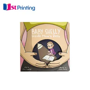 Высококачественная индивидуальная печать на заказ, цветная детская книга памяти для детских настольных книг