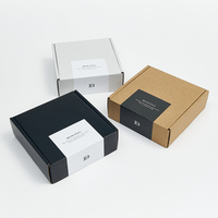 Cajas de embalaje para correo de avión corrugado pequeño, recicladas, personalizadas