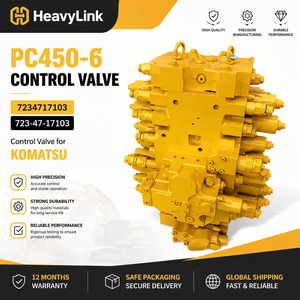 วาล์วควบคุม HeavyLink PC450-6 สำหรับ Komatsu 7234717103 ชิ้นส่วนไฮดรอลิกความแม่นยำสูง รับประกัน 12 เดือน - Product Image 1