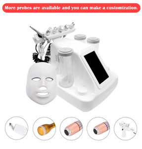 Face Lifting Huid Bevochtiging En Whitening Water Zuurstof <span class=keywords><strong>Spa</strong></span>-Apparatuur 7 In 1 Waterstof Zuurstof Gezichtsmachine - Product Image 2
