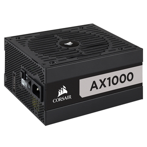 แหล่งจ่ายไฟคอมพิวเตอร์ AX1000 1000W 80 PLUS Titanium แบบถอดสายได้ทั้งหมด ATX12V 2.4 - Product Image 1