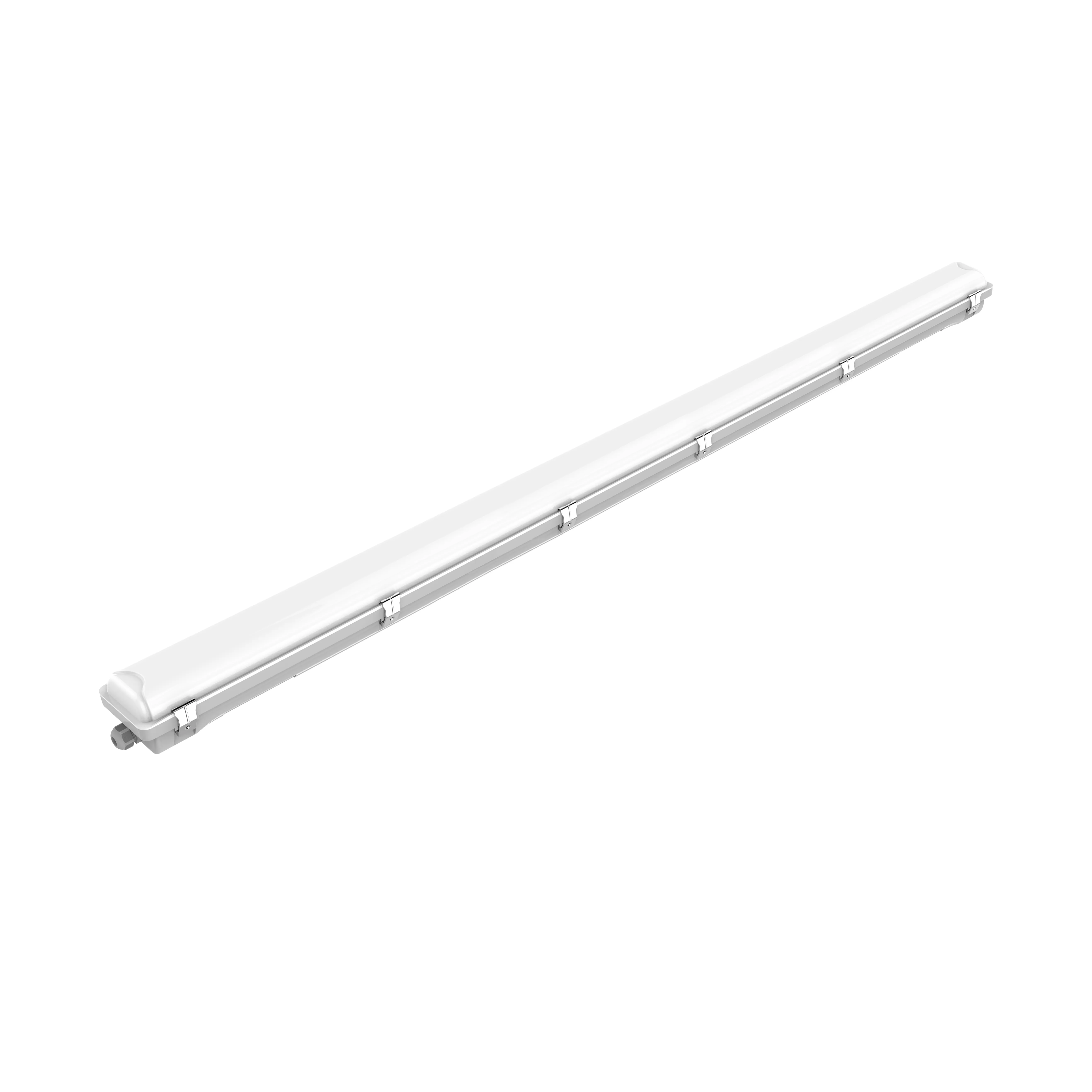 Lámpara LED de 500hrs para PC, tubo de luz LED T8, a prueba de vapor, resistente al agua, a prueba de agua, IP66, 2, 4, 5, 8 pies