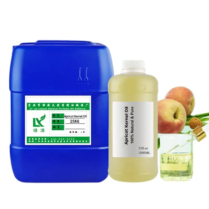 Óleo de keril de apricot, 25kg para massagem corporal e preço de pele de apricot