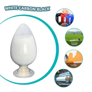 Dioxyde de silicium matériel industriel de poudre blanche de noir de carbone de matériel d'adsorption active de vente chaude