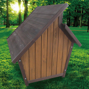 Piccola casa prefabbricata in legno per animali domestici a modello solido piccola casa per cani - Product Image 5