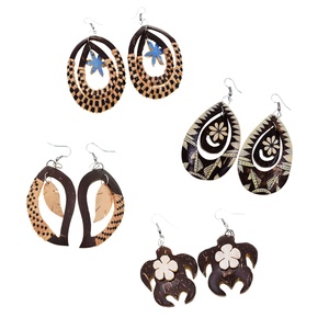 Gold Plated Sun Circle Dangle Earrings - Boho Celestial Statement Jewelry For Women