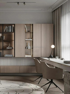 Librería artística moderna escritorio personalizado superventas armario de almacenamiento Irregular para dormitorio uso hospitalario para muebles de sala de estar - Product Image 6