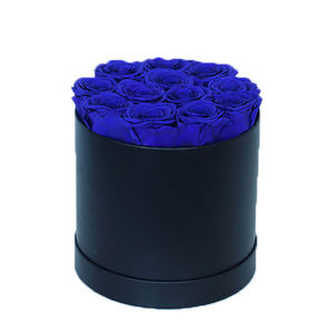 Fleurs roses éternelles personnalisées de différentes tailles Fleur préservée éternelle pour la fête des mères dans une boîte ronde 99 roses pour toujours vraie fleur - Product Image 5
