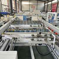 Machine plieuse-colleuse de cartons entièrement automatique à deux pièces pour les boîtes de réfrigérateurs, de machines à laver et de grands appareils électroménagers