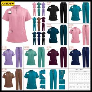 Tuta medica da donna, asciugatura rapida, elastico, camice chirurgico adatto per odontoiatria, medico, infermiera, sala operatoria per animali domestici - Product Image 6