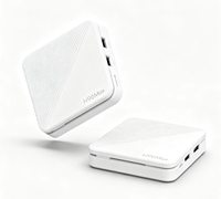 Boîtier TV Android 14 4K UHD H96 Max 3518B avec Wi-Fi double bande 2.4G & 5G, télécommande vocale Bluetooth, lecteur multimédia intelligent RK3518 pour la maison, boîtier TV Android H96MAX