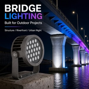 <span class=keywords><strong>Projecteur</strong></span> LED extérieur étanche IP66 en alliage d'aluminium antichoc, haute luminosité, lampe de jardin paysagère avec support réglable, style rétro - Product Image 1
