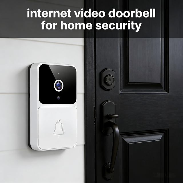 Outdoor Smart Home Voice Intercom Wholesale Remote Video Call Night Vision Doorbell Switch Sensor Camera