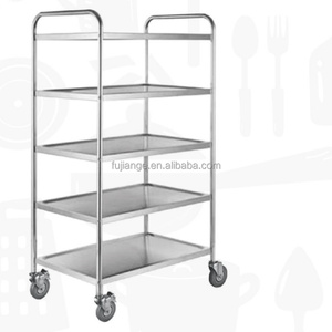 Porte-vaisselle <span class=keywords><strong>de</strong></span> <span class=keywords><strong>cuisine</strong></span> en acier inoxydable haute stabilité <span class=keywords><strong>chariot</strong></span> <span class=keywords><strong>de</strong></span> service à assiette réglable Mobile avec pile <span class=keywords><strong>de</strong></span> stockage <span class=keywords><strong>de</strong></span> 84 assiettes - Product Image 3