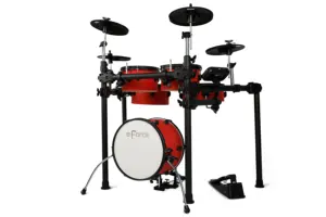 E-Force Music Professional Musical Instrument 5 Jazz Drum Sets Portable Electronic Drum Kits Hybrid Electric Drum Kits