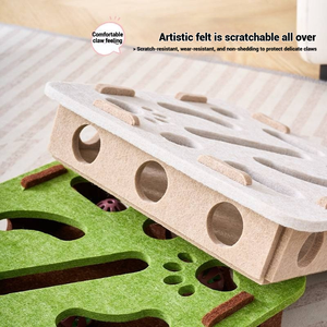 Giocattolo interattivo gatto campana Maze Box gatto giocattolo richiede uno sforzo fisico ed è una scatola di gioco educativo - Product Image 3