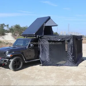 Aluminum Case Vehicle Truck Awning Tent 4X4 Offroad Car Tent Roof Side 270 Degree Awning Annex Walls