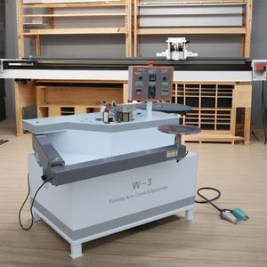 Dễ dàng hoạt động Máy chế biến gỗ gấp cánh tay đường cong cạnh bander cạnh thẳng Dải máy PVC ban nhạc niêm phong máy - Product Image 2