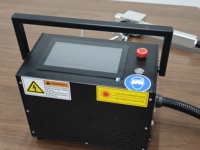 Machine de gravure et de marquage laser portable à double axe rotatif | Portable à grande vitesse