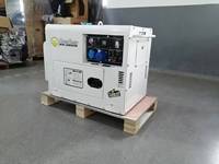 Prix usine générateur Diesel de Type silencieux 6KW 8KW 10KW 15KW 20KW démarrage automatique avec ATS + roues + gaz 50/60Hz 1/3 phases