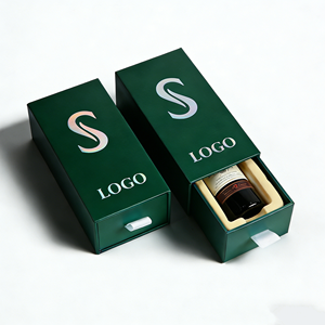 <b>Bottle</b> <b>Box</b>,Custom UV Coating Drawer Style Rigid <b>Box</b> for Wine and Champagne Gift Sets - Product Image 2