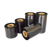 Pita Transfer Termal TTR Premium 110mm*300m yang Kompatibel untuk Pencetakan Label dan Stiker Printer Barcode