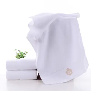 100% Organic Bamboo Towel Luxury Soft Plain Gift home Adult bath towel face towel