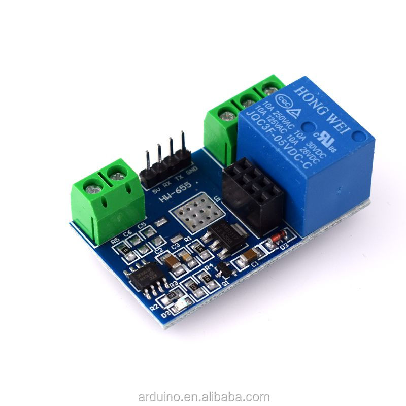 HW-655A Wi-Fi релейный модуль ESP8266 5V с дистанционным управлением с мобильного телефона через распределительный щит IoT умный модуль