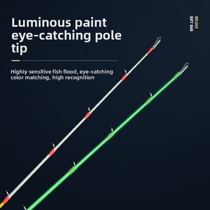 Carbonio 2.34m azione veloce n. 40 spigola canna esca per piccola barca pesce persico e barca da frutto per le tecniche di pesca di fondo - Product Image 4