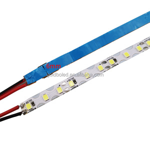 S-образный 6 мм 8 мм 120LED/<span class=keywords><strong>m</strong></span> SMD 2835 2700K-6000K Теплый Холодный белый зигзаг гибкая светодиодная лента - Product Image 3