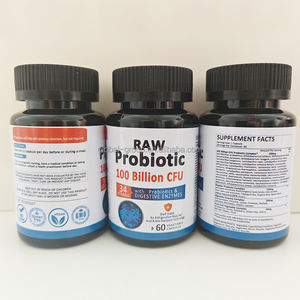 Cápsulas de probióticos OEM/ODM, suplemento alimenticio con etiqueta privada, 500 mil millones de, 10 cepas de probióticos, sin <span class=keywords><strong>gluten</strong></span> - Product Image 5