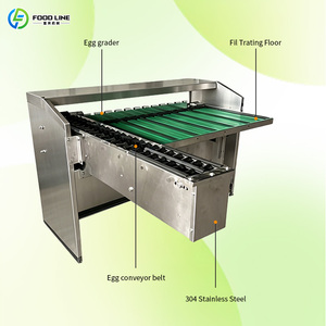 Machine automatique de nettoyage et de tri des œufs en acier inoxydable <span class=keywords><strong>1800</strong></span> P/h avec laveuse - Product Image 4