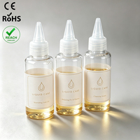 Bouteille vide en plastique rechargeable de 20 ml, 30 ml, 50 ml, couleur personnalisée, pour sauces et condiments, avec bouchon distributeur à ouverture rotative, vente en gros