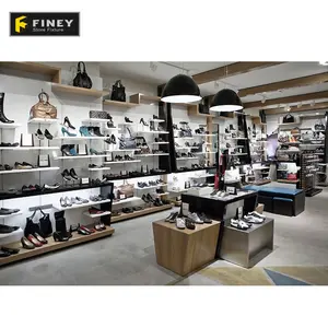 Aménagement de <span class=keywords><strong>magasin</strong></span> de chaussures, <span class=keywords><strong>décoration</strong></span> intérieure, idées de design, étagères d'exposition pour <span class=keywords><strong>magasin</strong></span> de vente au détail de chaussures - Product Image 1