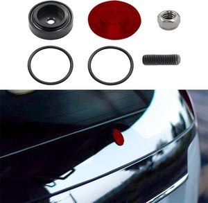 Cubierta del enchufe del brazo del <span class=keywords><strong>limpiaparabrisas</strong></span> de la ventana trasera del coche negro rojo azul plata adecuado para Honda Civic Acura aluminio - Product Image 4