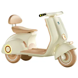 Children's electric 3 wheels motorcycle 6V ride-on toy Parent-child interaction charging car for 3-6 years old kids