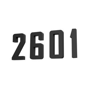 Laser cắt kim loại 3D không chiếu sáng <span class=keywords><strong>Acrylic</strong></span> PVC chữ số cho phòng khách sạn dấu sàn - Product Image 2